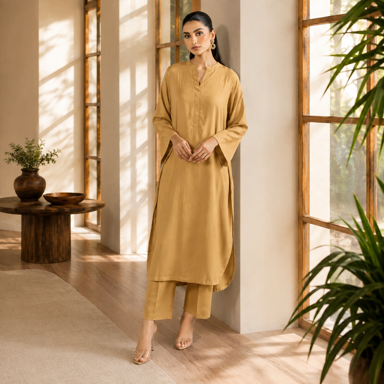 Brosha Lawn Self 2-Piece Suit